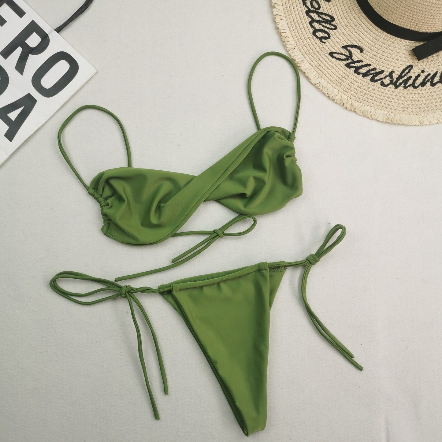 New Multi Color Nylon Swimsuit Women Sexy Bikini Wish Swimsuit