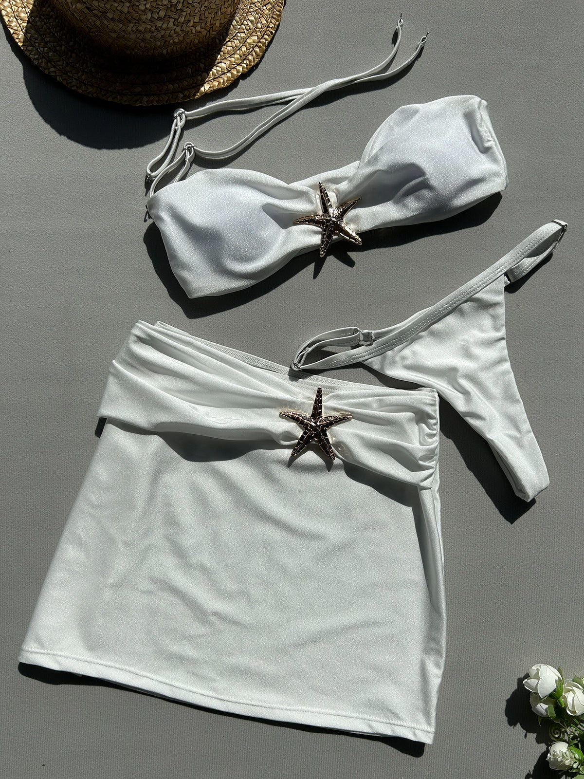 Three Piece Set Bikini Sexy Bikini Split Women Swimsuit Women Sets