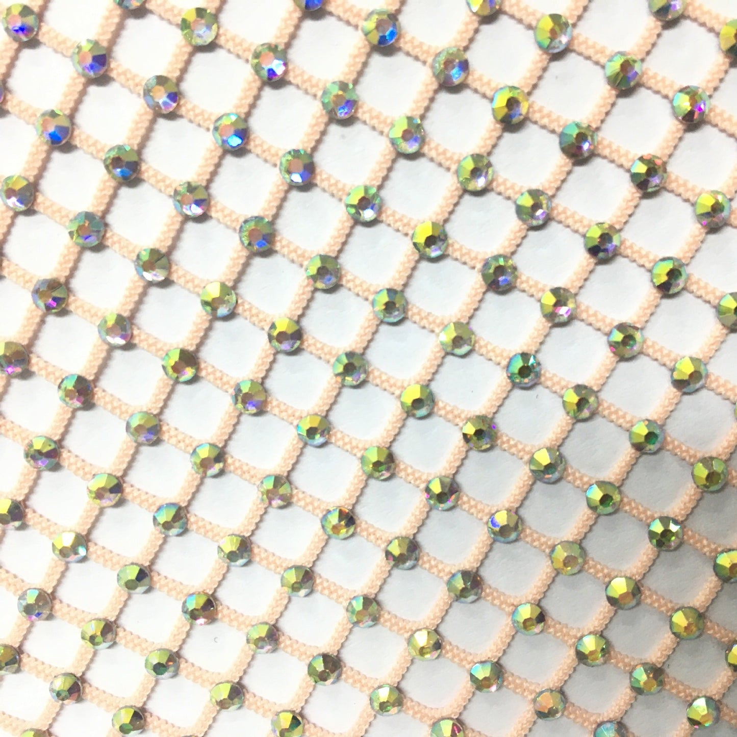 Sexy Mesh Maxi Dress Rhinestone See through Dress Fishnet Rhinestone off Neck Dress Elastic Dress