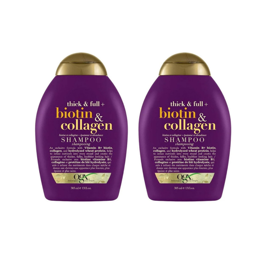 OGX Biotin and Collagen Shampoo 385 ml -2 Pack
