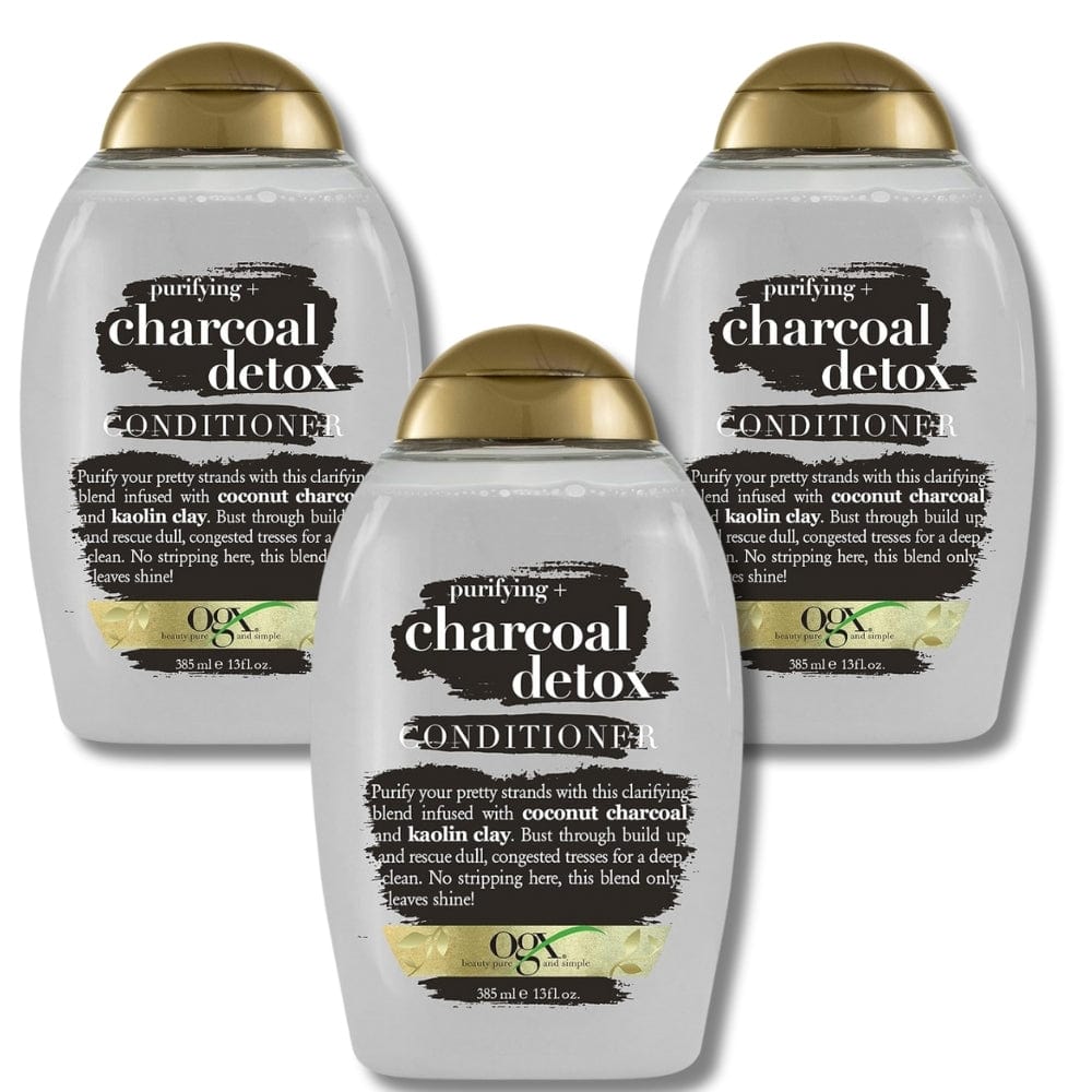 OGX Charcoal Detox Conditioner 385 ml 3 Pack