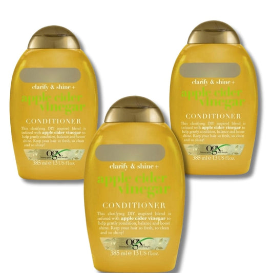 Après-shampoing OGX scintillant 385 ml, lot de 3