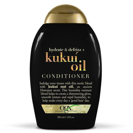 OGX Hydrate and Defrizz Kukuí Oil Conditioner 385ml