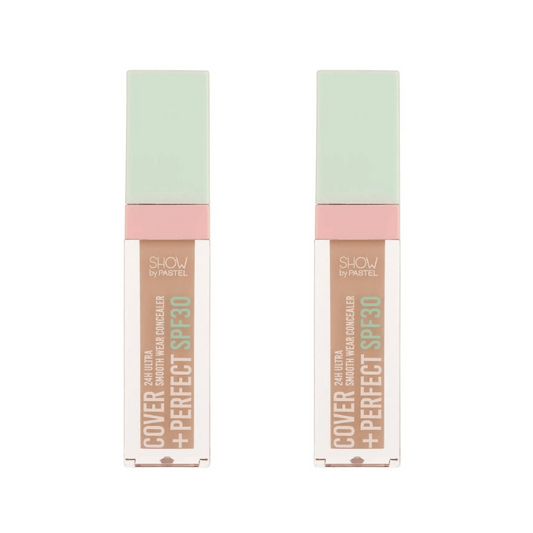 Pastel Cover Perfect 30spf Ultra Concealer - 306 Caramel -2 Pack