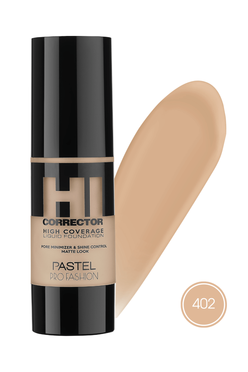 Pastel High Coverage Liquid Foundation - 402