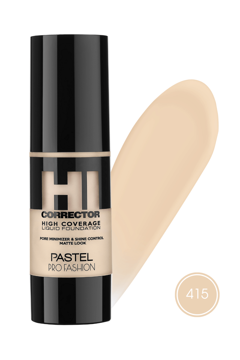 Pastel High Coverage Liquid Foundation - 415