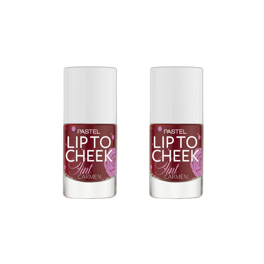 Pastel Lip To Cheek Tint Carmen Lipstick And Blush - Pink -2 Pack