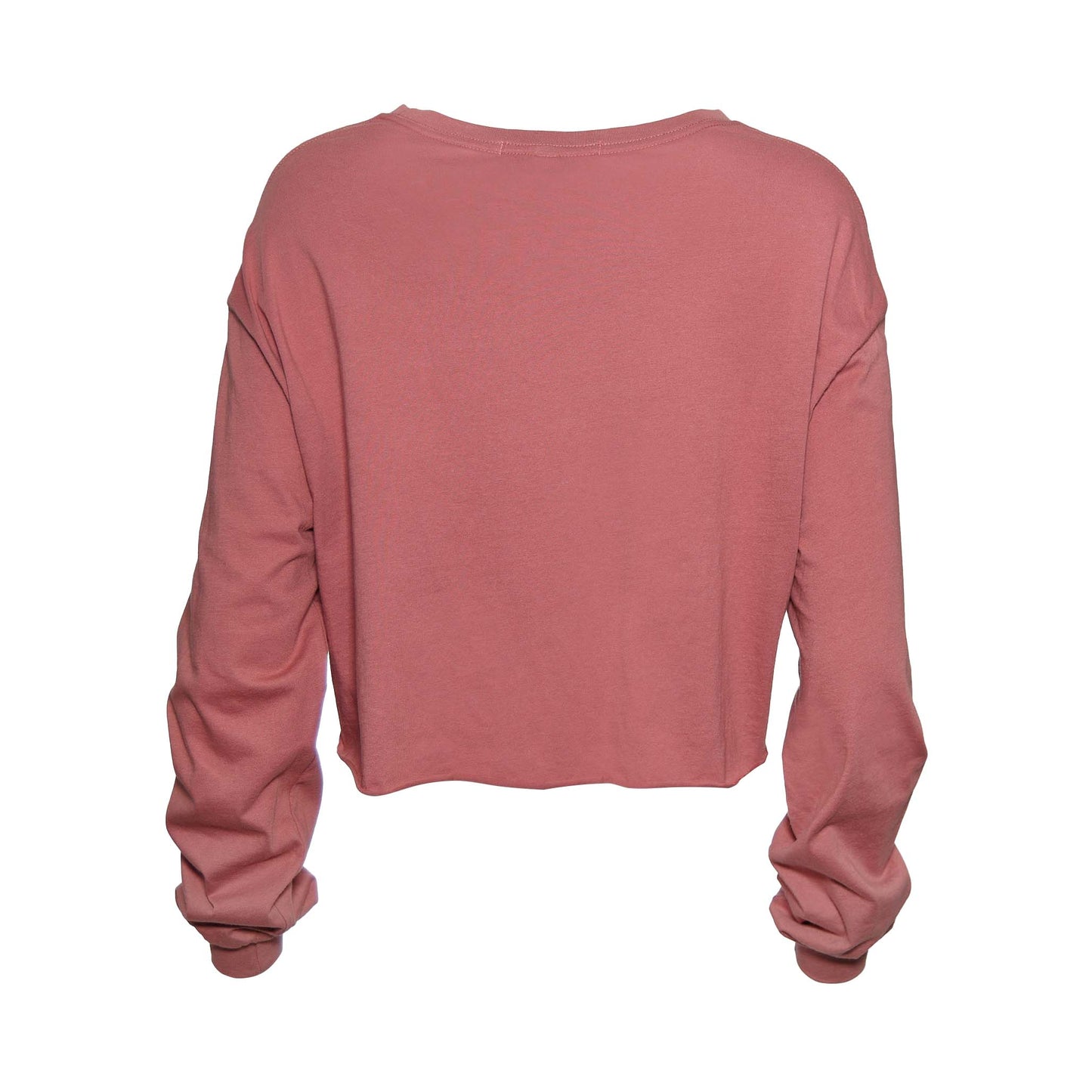 Powerful Mauve Cropped Top