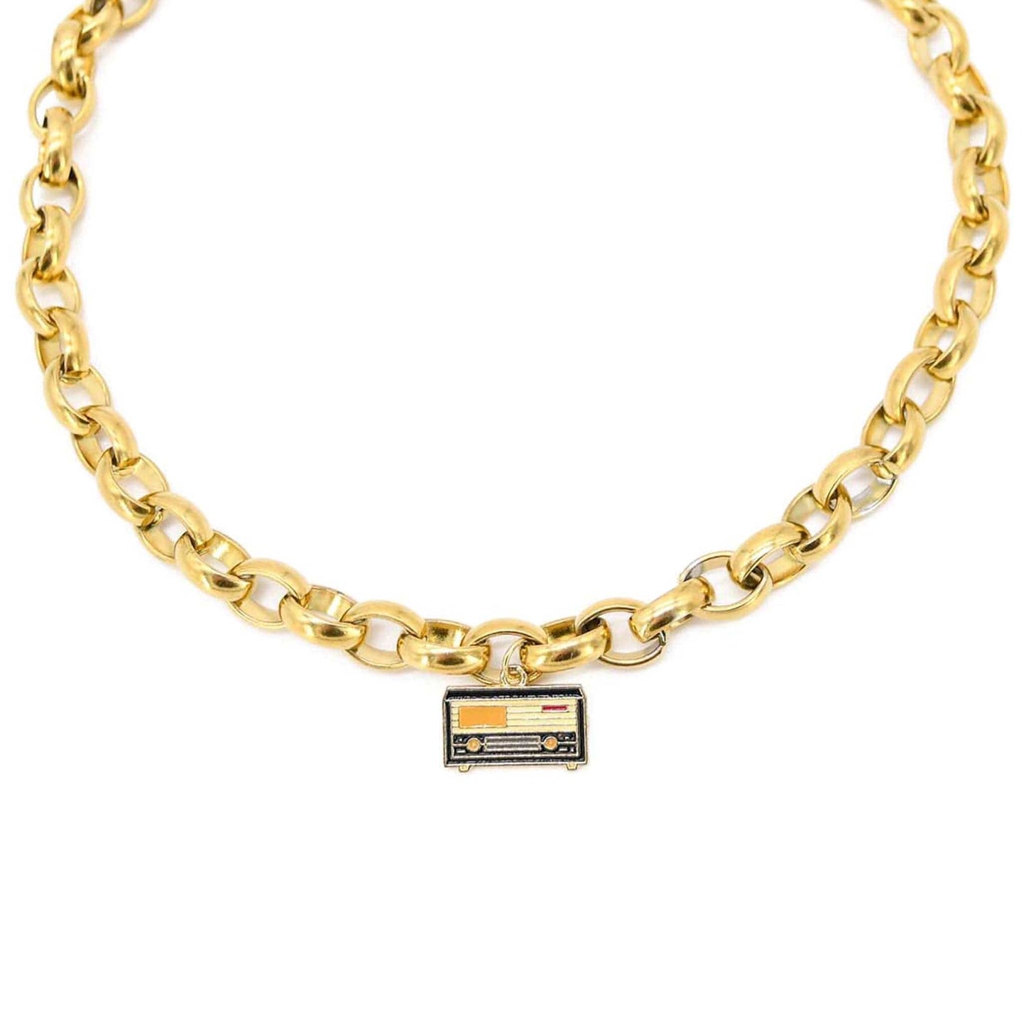 Retro Radio Necklace