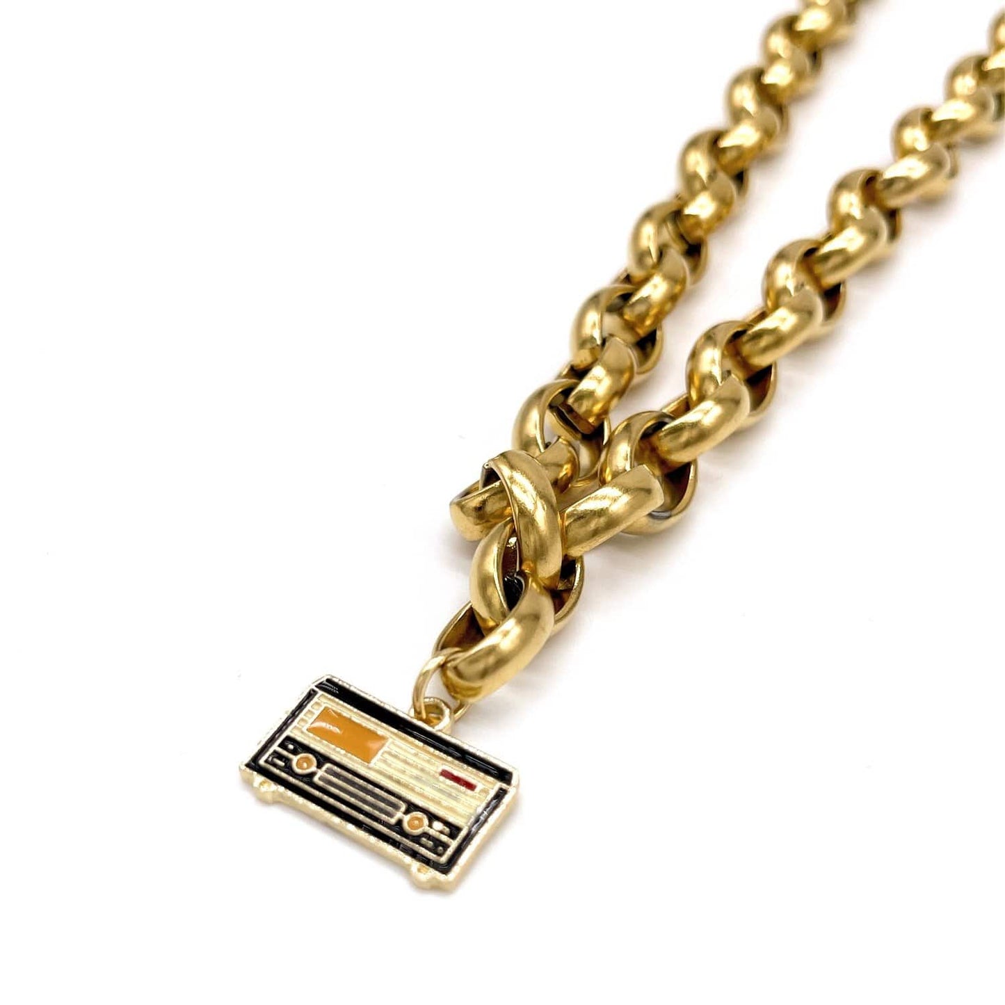 Retro Radio Necklace