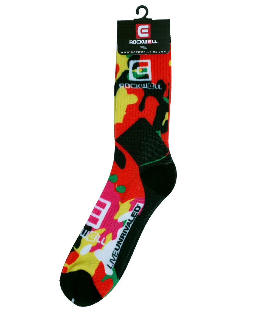 Red Camo Socks