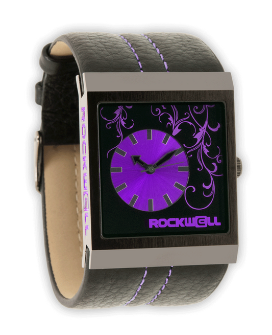 Mercedes (Black/Purple) Watch