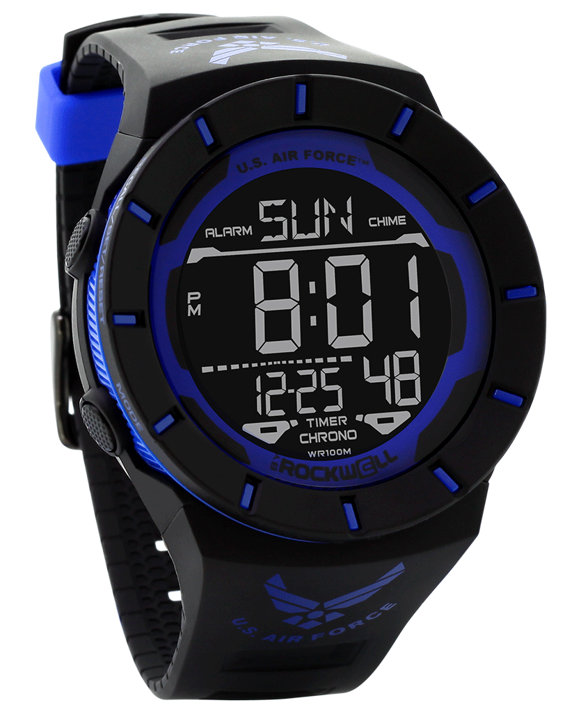 Montre Coliseum Air Force Edition (noir/bleu)
