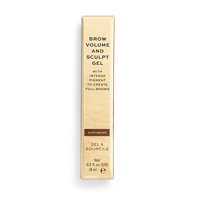 Revolution Pro Eyebrow Pencil Vol & Sculp Warm Brown 6ml