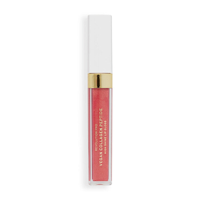Gloss à lèvres haute brillance Revolution Pro Vegan Collagen Peptide - Bombshell