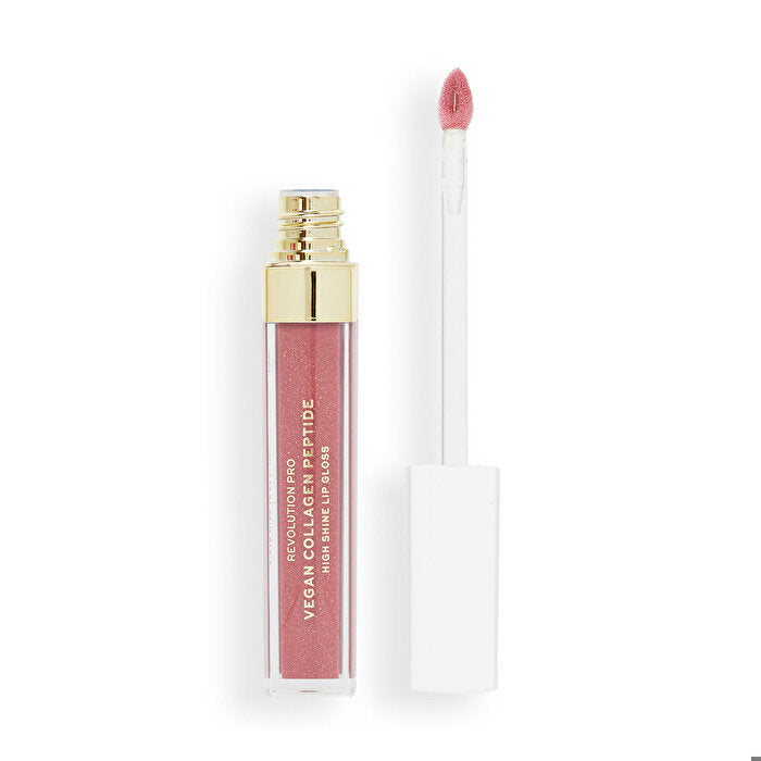 Gloss à lèvres haute brillance Revolution Pro Vegan Collagen Peptide - Stripped