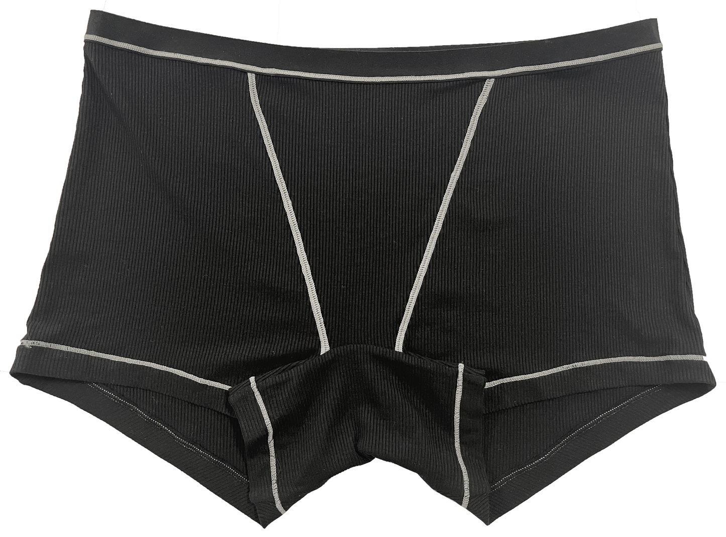 Super Soft Modal Boyshort with Contrast Stitching, XS-2X