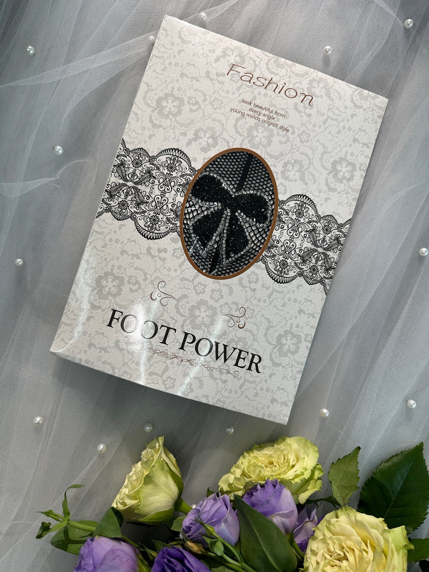 High Waist  Bowknot Fishnet  Pantyhose