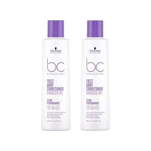 Schwarzkopf Bonacure Bc Clean Anti Frizz Conditioner 200 ml 2 Pack