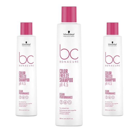Schwarzkopf Bonacure Bc Clean Color Protecting Shampoo 250 ml 3 Pack