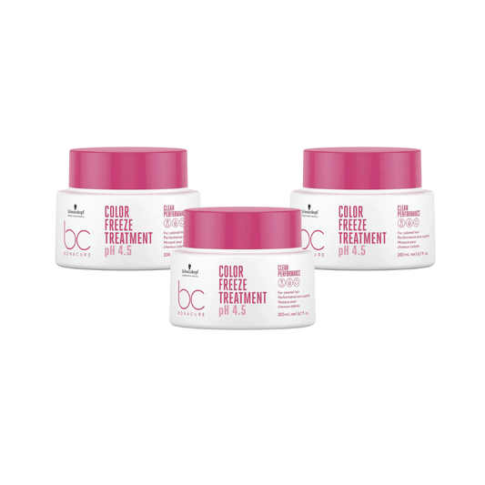 Schwarzkopf Bonacure Bc Clean Color Protective Treatment 200 ml 3 Pack