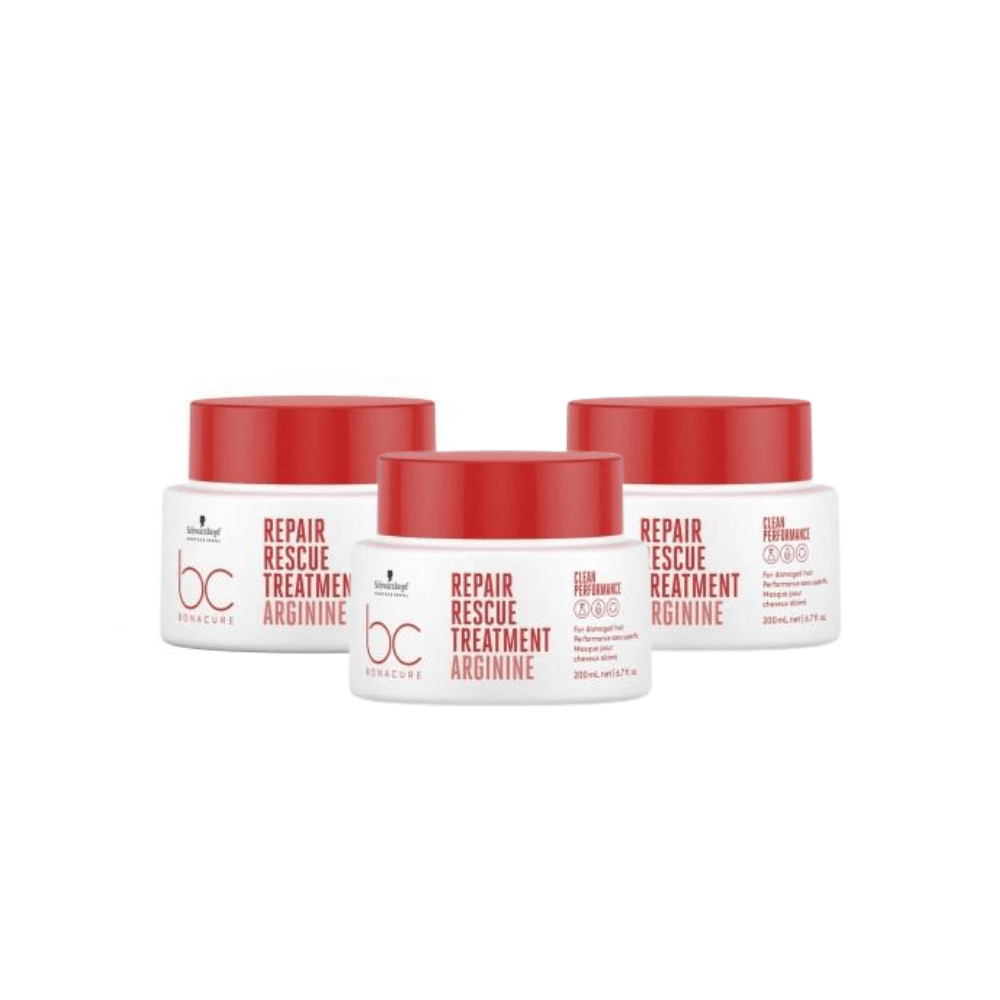 Schwarzkopf Bonacure Bc Clean Emergency Recovery Cure 200 ml 3 Pack