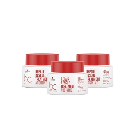 Schwarzkopf Bonacure Bc Clean Emergency Recovery Cure 200 ml 3 Pack