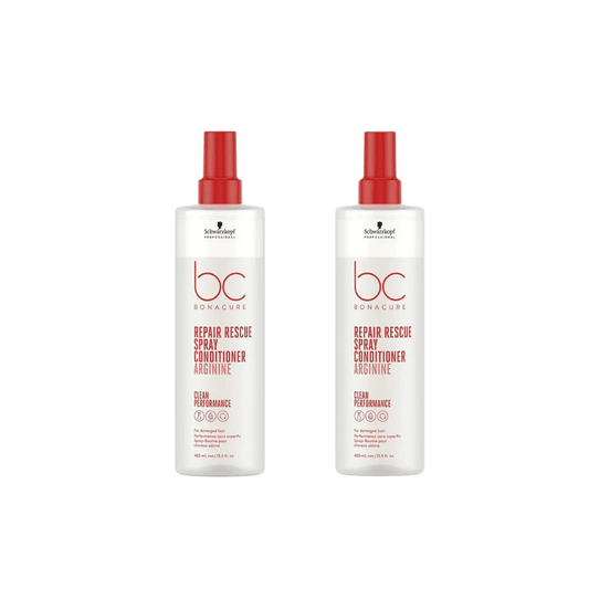 Schwarzkopf Bonacure Bc Clean Emergency Rescue Spray Conditioner 400 ml 2 Pack