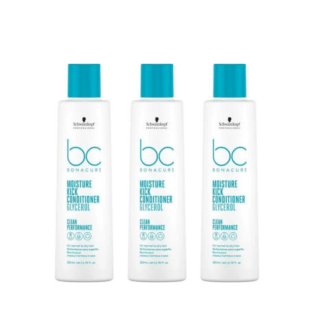 Schwarzkopf Bonacure Bc Clean Moisture Restore Cream 200 ml 3 Pack