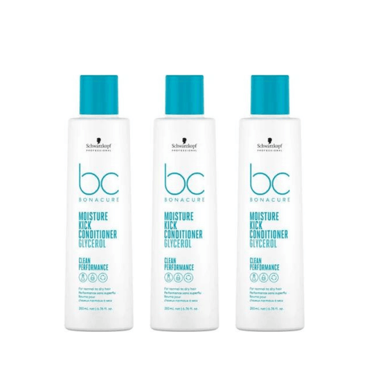 Schwarzkopf Bonacure Bc Clean Moisture Restore Cream 200 ml 3 Pack
