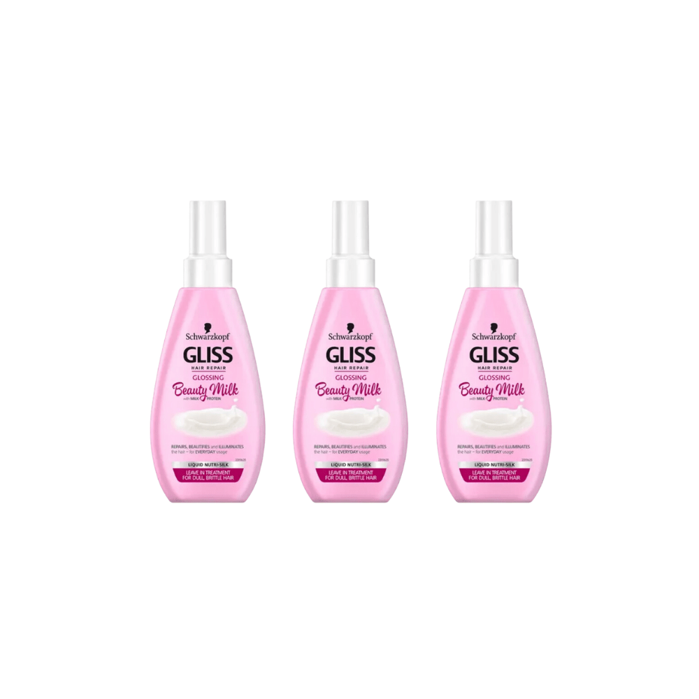 Schwarzkopf Gliss Beauty Milk Revitalizing Care Milk 150 ml 3 Pack