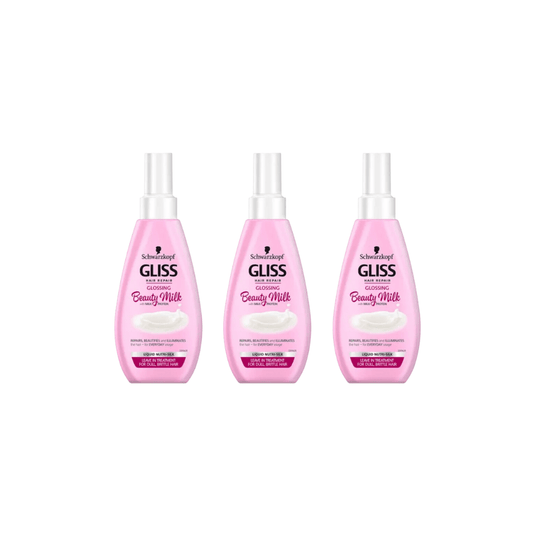 Schwarzkopf Gliss Beauty Milk Revitalizing Care Milk 150 ml 3 Pack