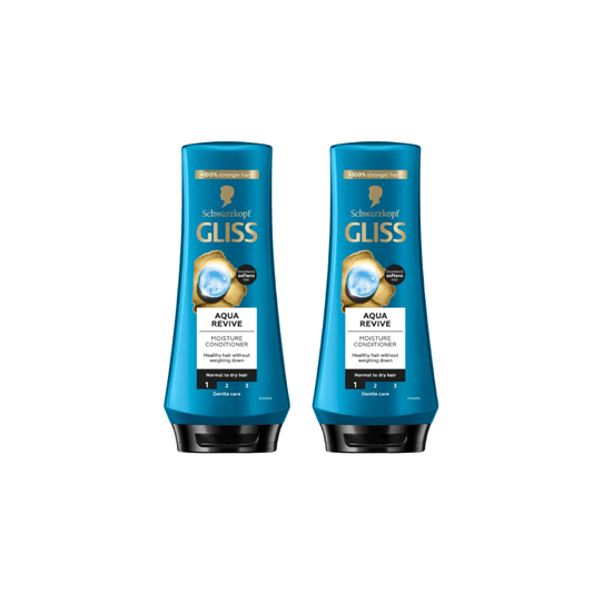 Schwarzkopf Gliss Conditioner Aqua Revive 360 ml 2 Pack