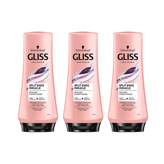 Schwarzkopf Gliss Split Hair Miracle Conditioner 360 ml 3 Pack