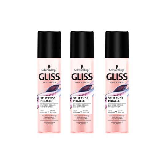 Schwarzkopf Gliss Split Hair Miracle Liquid Conditioner 200 ml 3 Pack