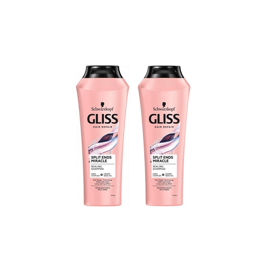 Schwarzkopf Gliss Split Hair Miracle Shampoo 360 ml 2 Pack