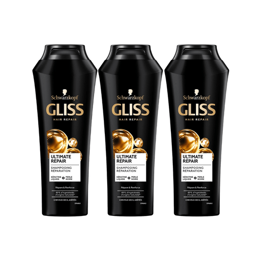 Shwarzkopf Gliss Shampoo Ultimate Repair 400 ml 3 Pack