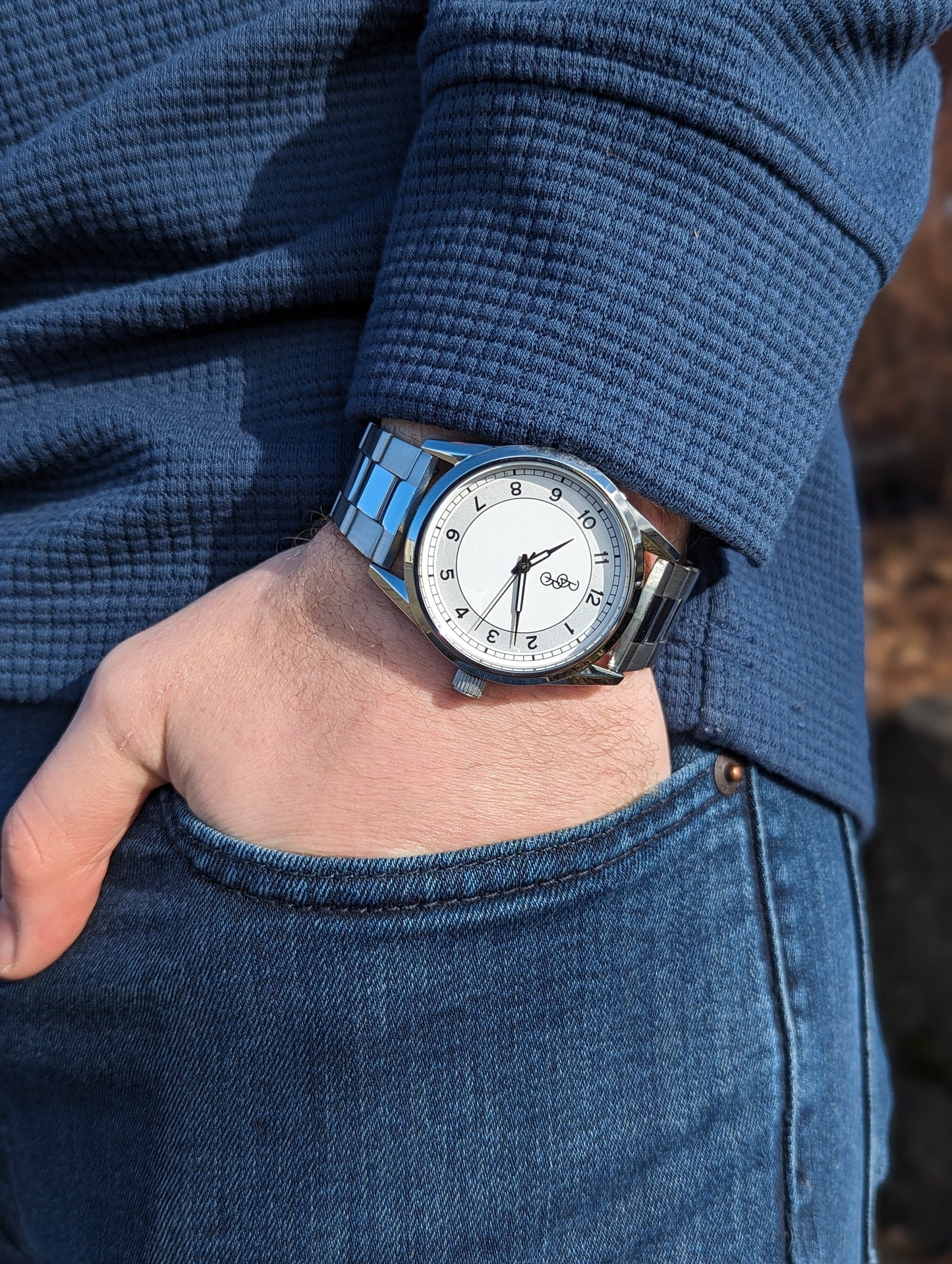 Silver Classic Watch