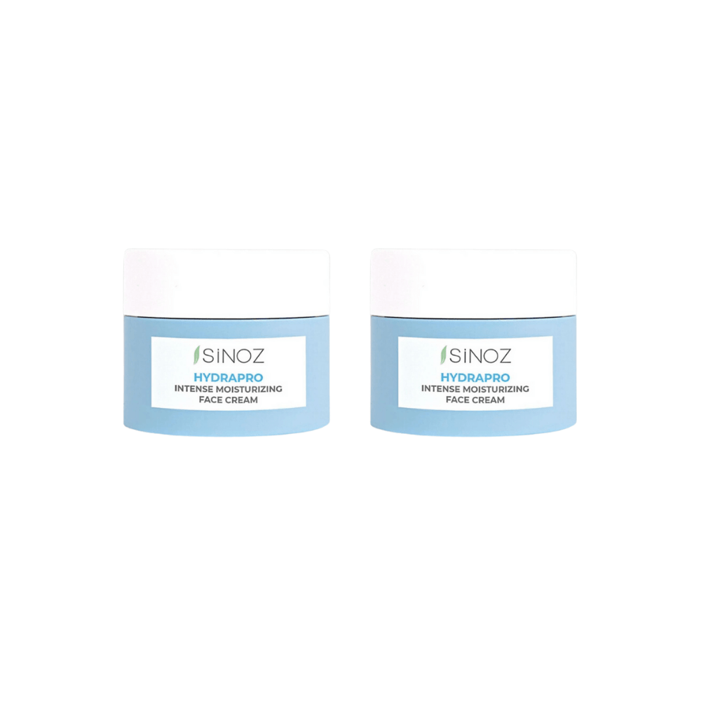 Sinoz Hydrapro Crème Visage Hydratante Intensive 50 ml Lot de 2
