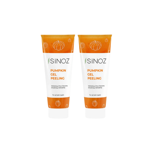 Sinoz Pumpkin Gel Face Scrub With Pumpkin Extract 100ml 2 Pack