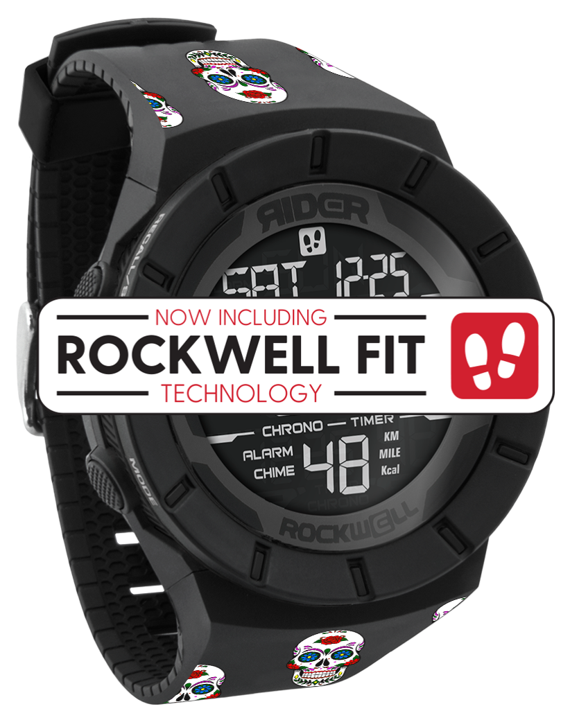 Coliseum Fit™ - Sugar Skull Edition (Phantom Black) Watch