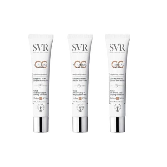 Svr Clairial CC Creme Spf50 Medium 40ml 3 Pack