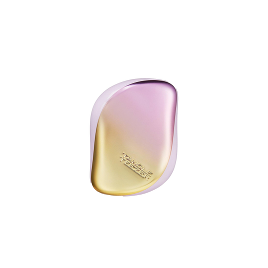 Tangle Teezer Compact Styler Lilac Yellow Chrome Hair Brush