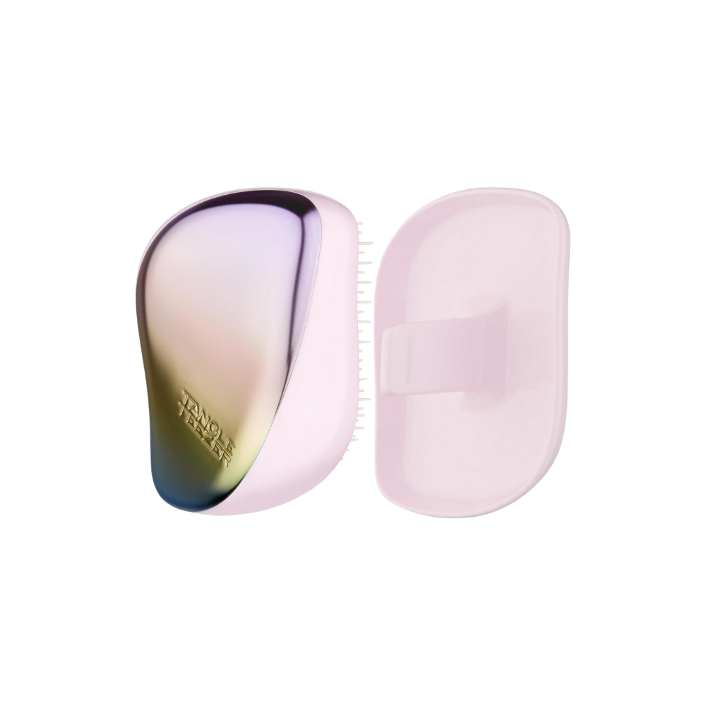 Tangle Teezer Compact Styler Lilac Yellow Chrome Hair Brush