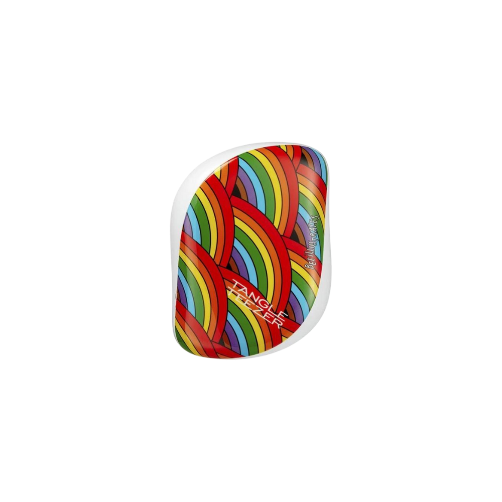 Tangle Teezer Compact Styler Rainbow Galore Hair Brush