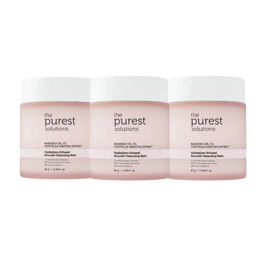The Purest Solutions Cleansing Balm with Moisture and Antioxidants for Sensitive and Dry Skin 85gr 3 Pack