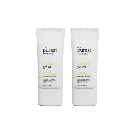 The Purest Solutions Face Sunscreen Spf 50+ 50ml 2 Pack