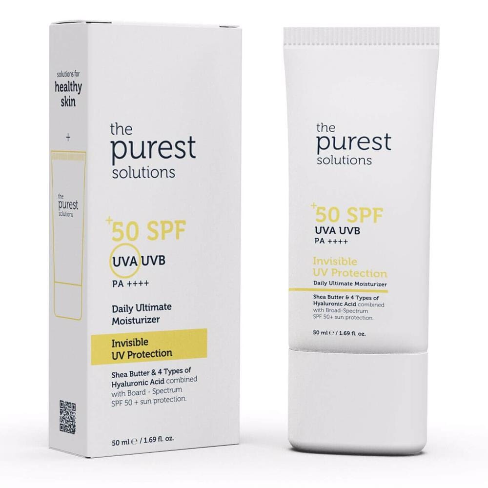Crème solaire visage The Purest Solutions SPF 50+ 50 ml