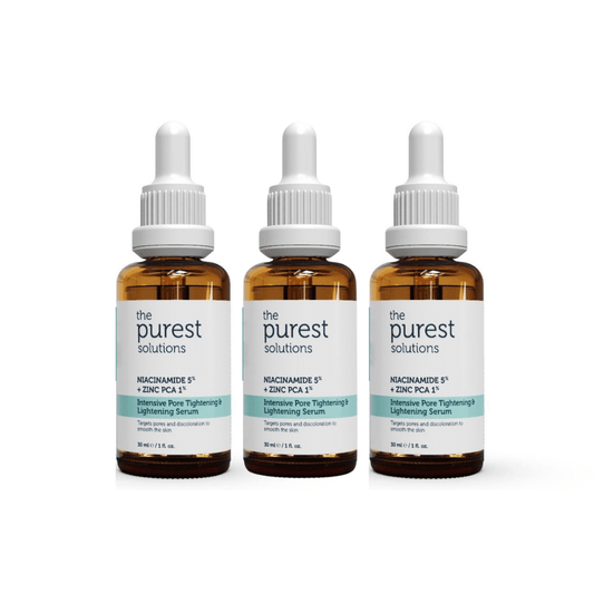The Purest Solutions Sérum de traitement des pores, des points noirs et de l'acné 30 ml, lot de 3