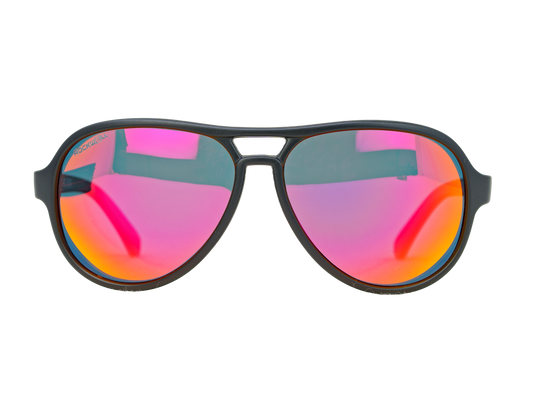 Casino (Black/Red Mirror Polarized Lens